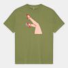 Heavyweight Cotton Unisex Garment Dyed T-Shirt Thumbnail