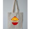 Budget Calico Tote Bag Thumbnail